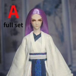 30cm Doll Chinese Ancient Costume Accessories 1/6 Male BJD Doll Figures Flexible Body Boy Doll Long Hair Boyfriend Toys Gift