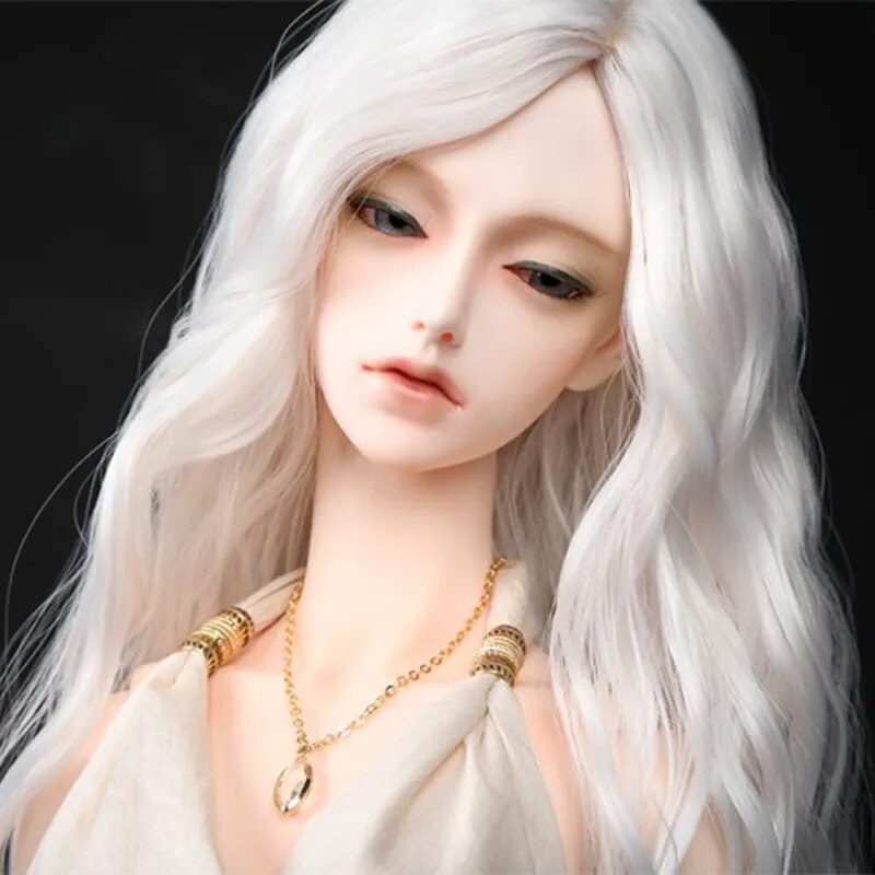 New Arrival 1 3 1 4 1 6 1 8 Bjd Sd Doll Wig High Temperature Wire Long